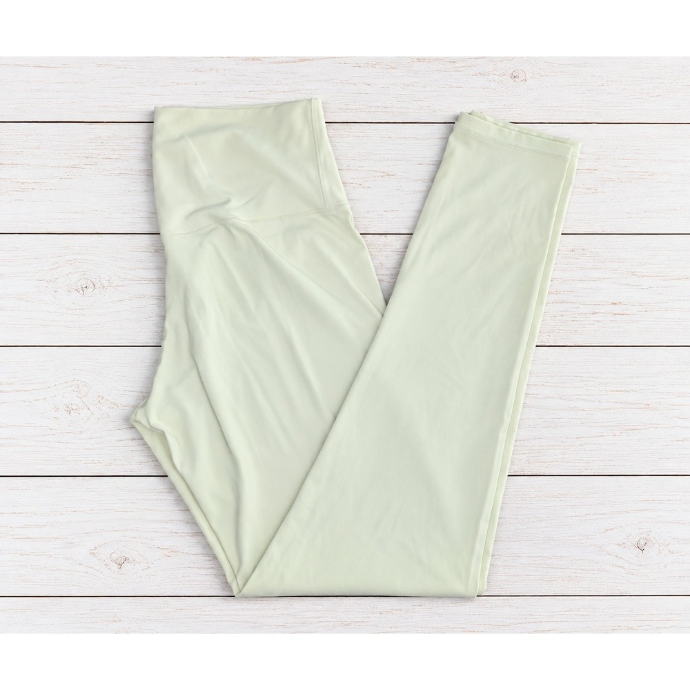 Ptula Everyday Leggings High Waisted Compression Yoga Pants Mint Green Size M